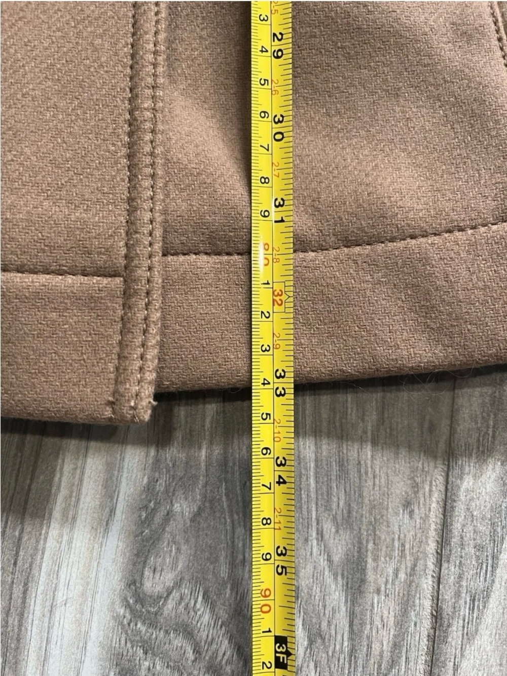 BURBERRY DAYLESMOORE VIRGIN WOOL CASHMERE TRENCH COAT SIZE 6 - Picture 7 of 15